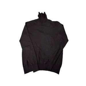 Suitsupply Dark Brown 100% Merino Wool Turtleneck Sweater XS Womens